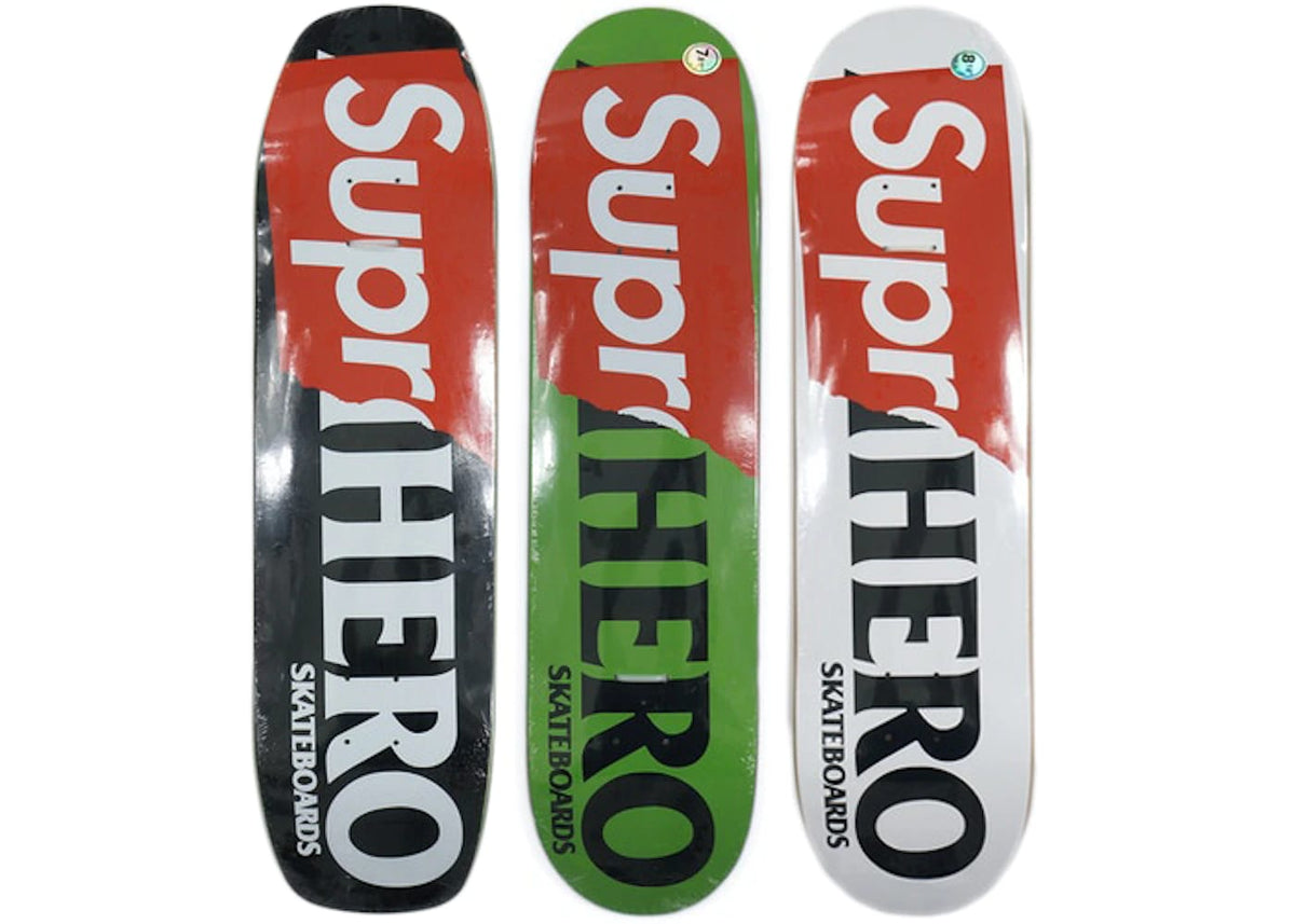 未使用　Supreme ×ANTIHERO SKATEBOARD Supreme ANTIHERO Skateboard Deck Blue/Green - FW20 - US