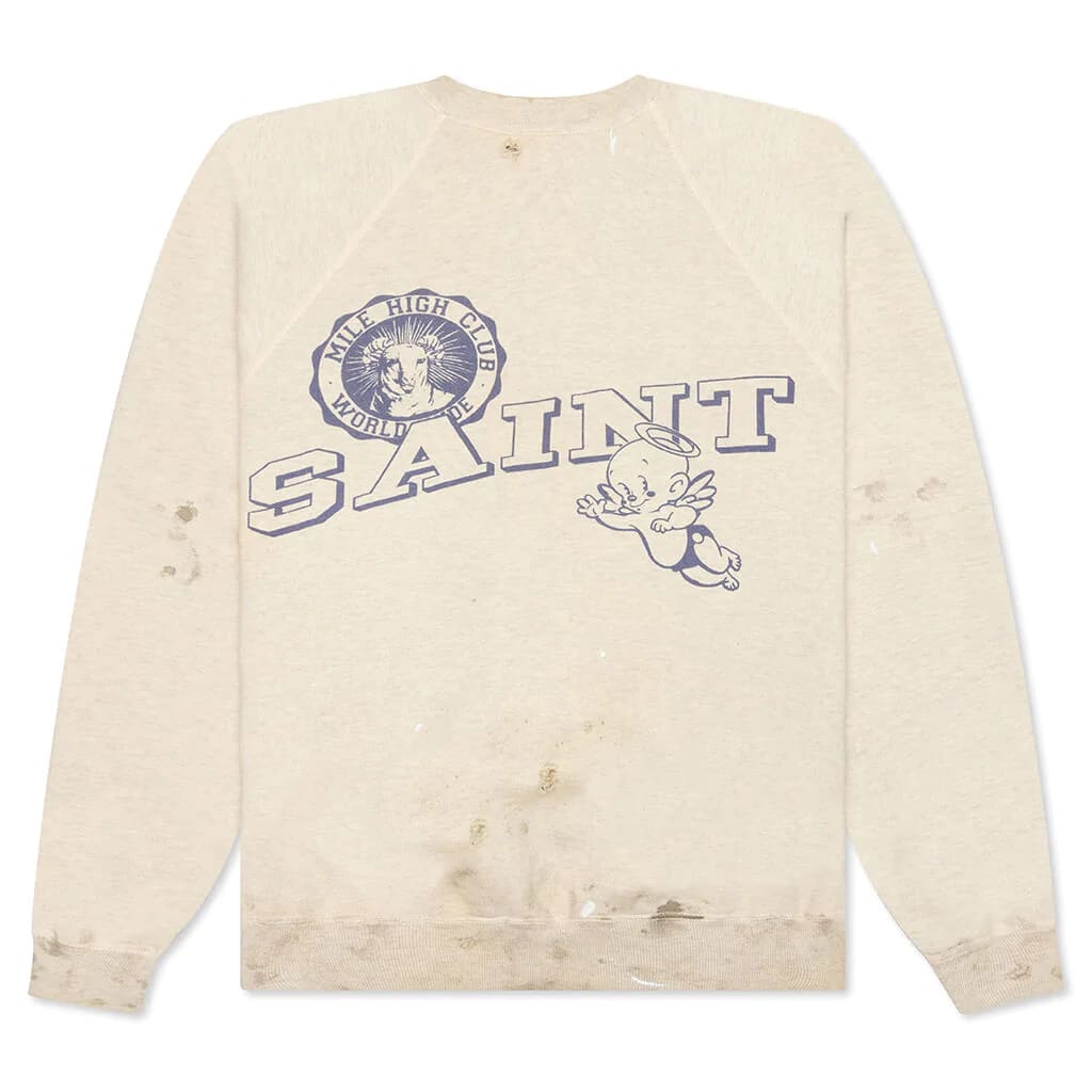 Saint Michael Baby Michael Raglan Sweatshirt