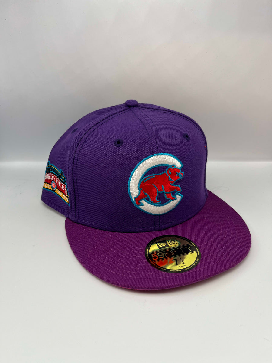 Chicago Cubs "graduation" purple hat Topshelf SLC