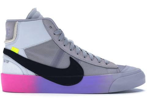 Nike Blazer Mid Off-White Wolf Grey Serena Queen