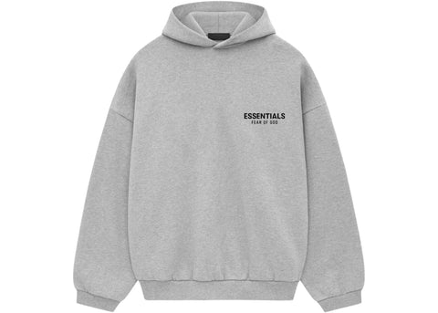 Fear of God Essentials Fleece Hoodie Light Heather Gray