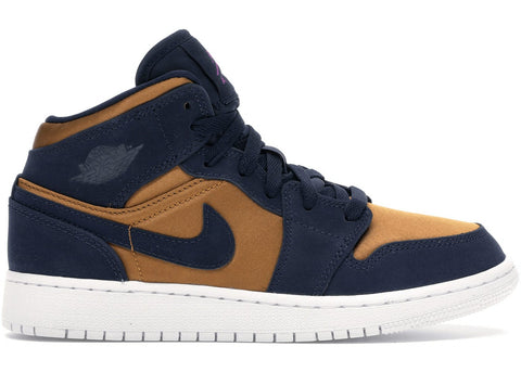 Jordan 1 Mid Obsidian Desert Ochre (GS)