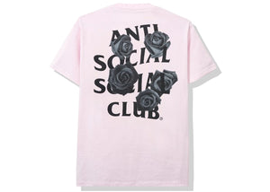 Anti Social Social Club Bat Emoji Tee Pink