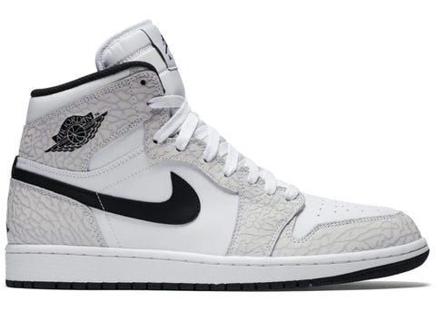 Jordan 1 Retro White Elephant Print