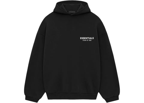 Fear of God Essentials Fleece Hoodie (FW24) Black