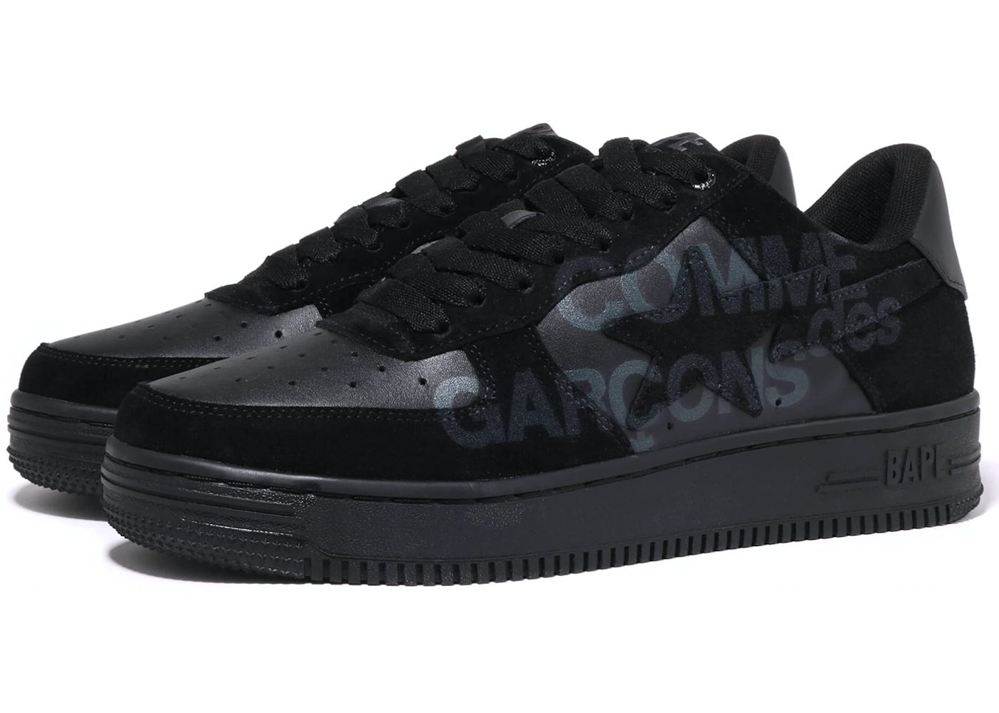 A Bathing Ape Bape Sta Comme des Garcons Osaka Black