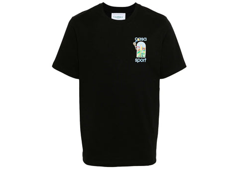 Casablanca Le Jeu Colore T-shirt Black/Multicolor