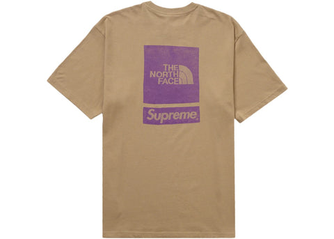 Supreme The North Face S/S Top Khaki