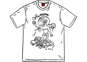 Supreme Daniel Johnston Kill Em All Tee White