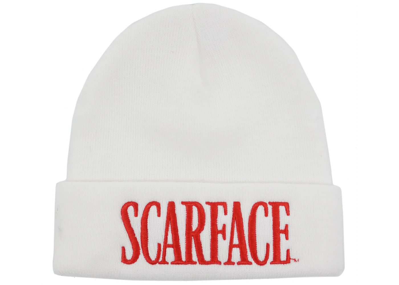 Supreme Scarface Beanie White