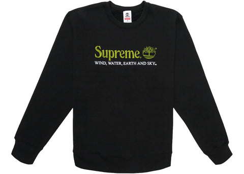 Supreme Timberland Crewneck Black