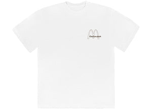 Travis Scott x McDonald's Vintage Action T-shirt White