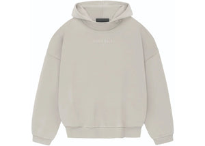 Fear of God Essentials Hoodie Silver Cloud