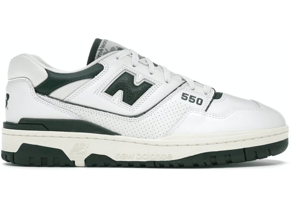 New Balance 550 Aime Leon Dore White Green