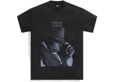 Kith The Notorious B.I.G Last Day Vintage Tee Black