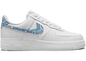 Nike Air Force 1 Low '07 Essential White Worn Blue Paisley (W)