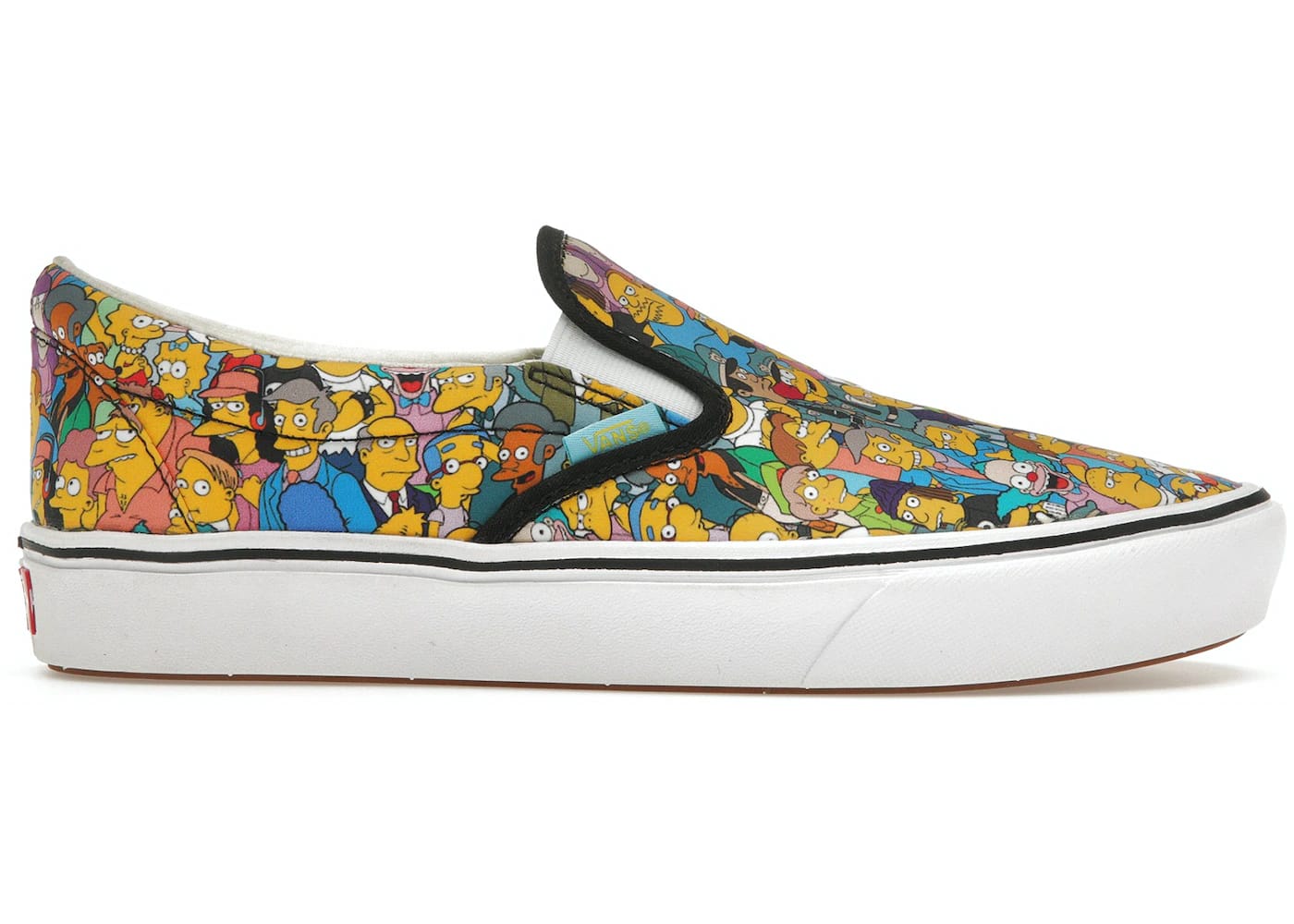 Vans Comfycush Slip-On The Simpsons Collage