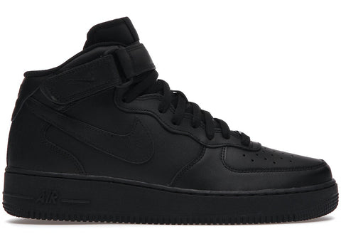 Nike Air Force 1 Mid '07 Triple Black (2021)