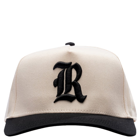 Rare Roses Old English Snapback (Cream)