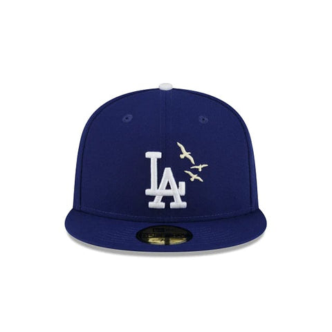 Born Raised Dodger Seagull Fitted