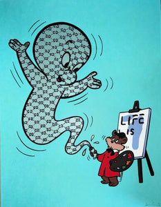 Trouble Andrew "Life is Easel" Screen Print #9/50