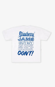 Strawberry Rcade T-Shirt White/Blue