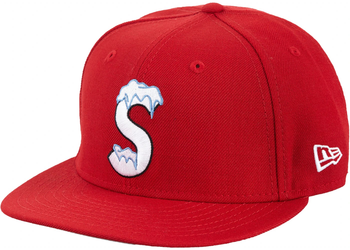 Supreme S Logo New Era Red