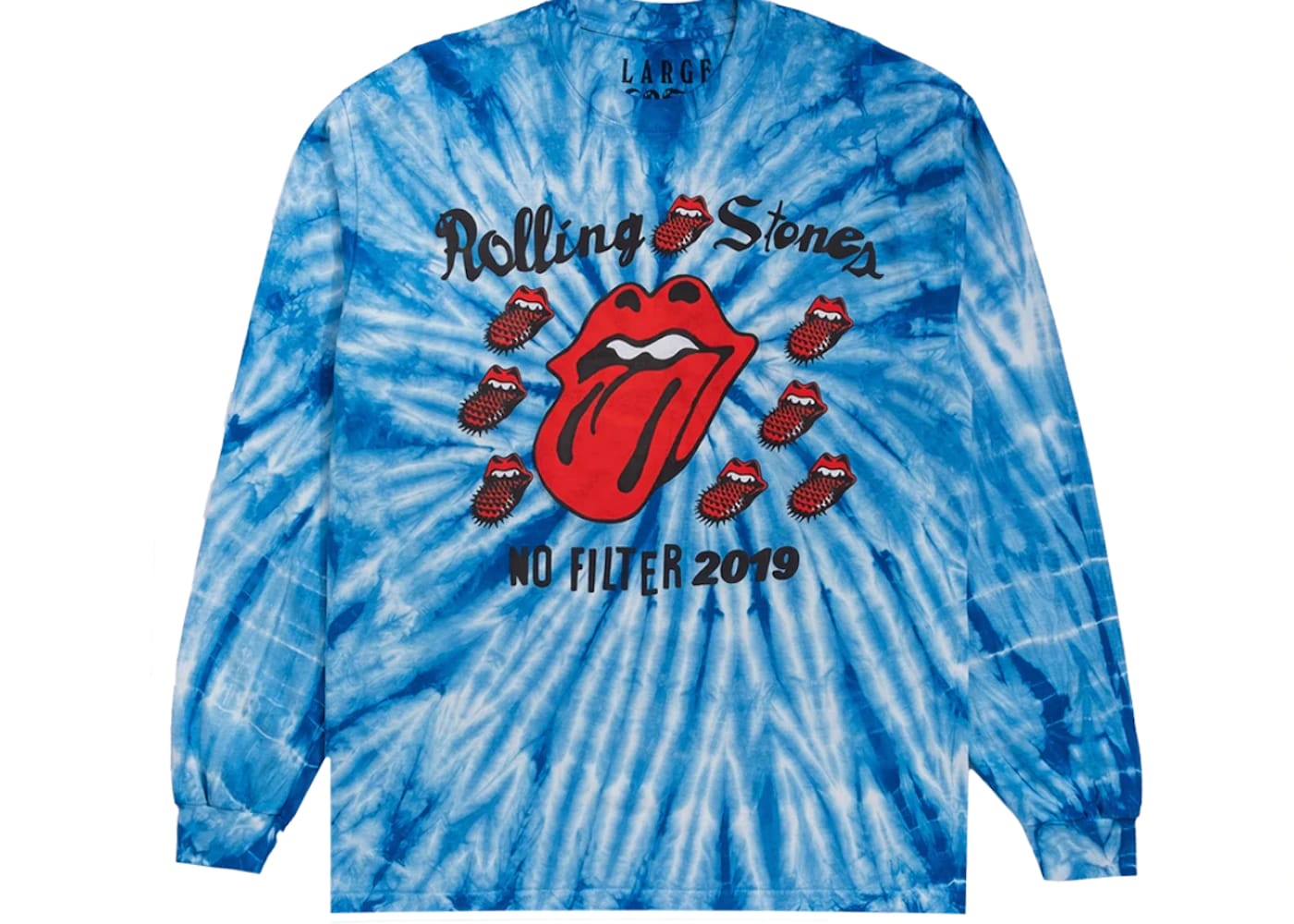 Cactus Plant Flea Market Rolling Stones No Filter Tour L/S T-shirt Multi