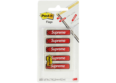 Supreme Post-it Flags Red