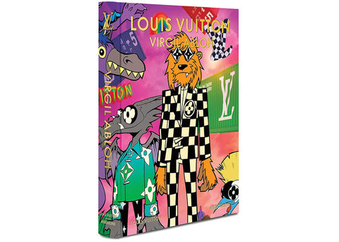 Louis Vuitton Virgil Abloh Cartoon Hardcover Book