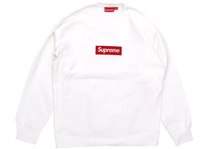 Supreme Box Logo Crewneck (FW15) White