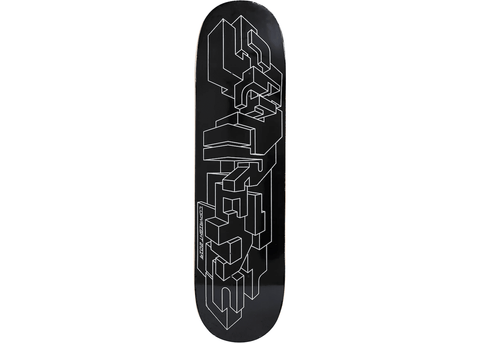 Supreme Delta Logo Skateboard Deck Black